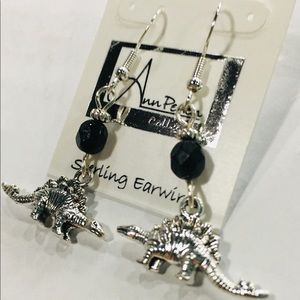 Dinosaur Stegasaurus Earrings